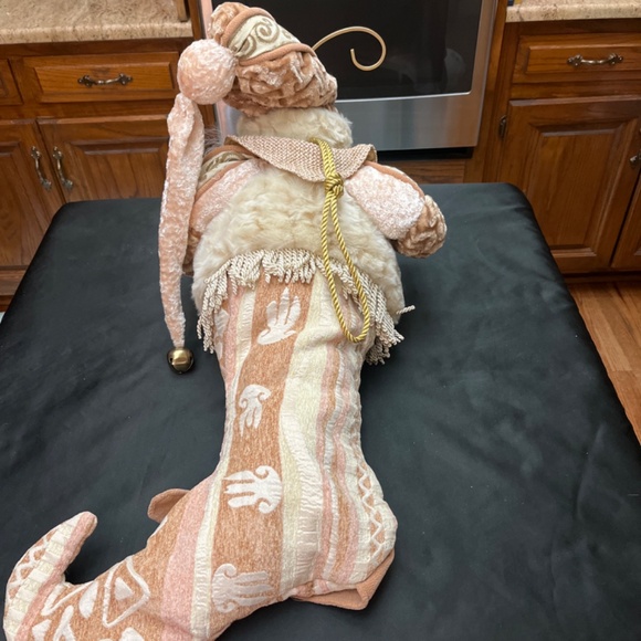 Amazing and Beautiful Oversized Mark Robert’s Santa Head Stocking. New. - Picture 10 of 16